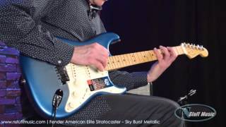 Fender American Elite Stratocaster  N Stuff Music [upl. by Wrigley556]