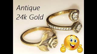 Gold Plating Diamond Rings Less than 5 Minutes [upl. by Aisilef]