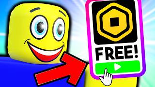 I Found a REAL FREE ROBUX Game Finally 🤩 [upl. by Ttik]