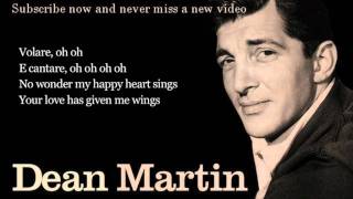 Dean Martin  Volare  Lyrics [upl. by Landel]