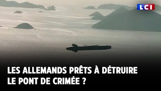 Les Allemands prêts à détruire le pont de Crimée [upl. by Ainna]