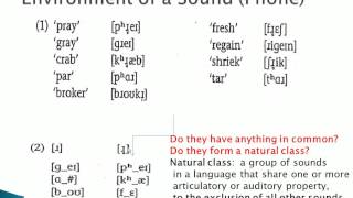 Phonology problem [upl. by Coulombe782]