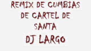 REMIX DE CUMBIAS DE CARTEL DE SANTA DJ LARGOwmv [upl. by Yeta]