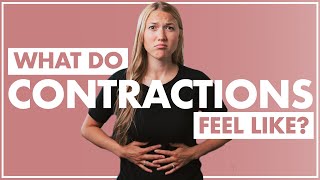 What Do Contractions Feel Like  What Happens During a Contraction [upl. by Shaper]