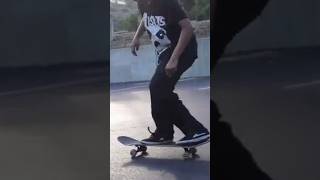 Impossible Skate Trick with Carlos Lastra NkaVidsSkateboarding skateboarding skate shorts [upl. by Wendall]