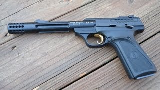 Browning Buckmark 22 with the Tactical Solutions Barrel [upl. by Lorenzana]