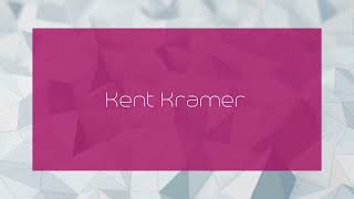 Kent Kramer  appearance [upl. by Valeda]