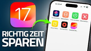 6 versteckte iOS 17 Kurzbefehle die richtig Zeit sparen [upl. by Estelle]