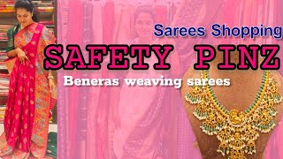 Benaras weaving type of sarees at Safety Pinz Designer sarees for wedding bridal sarees sarees [upl. by Teeter375]