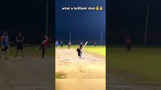 what a brilliant shot played by Abu dhabhi national player Mousif khan ytshorts cricket [upl. by Neelrac509]