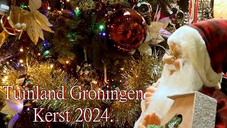 Kerstshow bij Tuinland in Groningen 2024 [upl. by Aivatnohs]