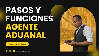 ¿Cuáles son los pasos y funciones de los Agentes Aduanales  Logística  Ecommerce  SG [upl. by Sudnac647]