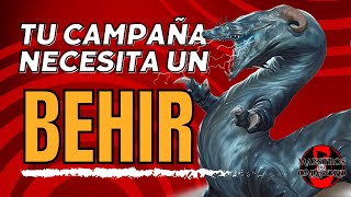 ¿Qué es y cómo se usa un Behir  ABC de Monstruos  Calabozos y Dragones 5e [upl. by Okim791]