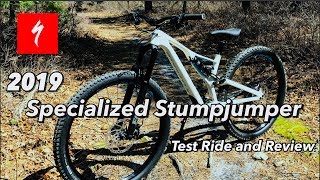 2019 Specialized Stumpjumper Test Ride and Review  Ultimate Trail Bike [upl. by Aronos]