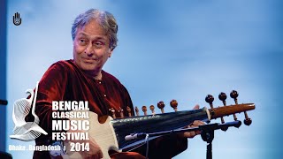 Raga Khamaj and Bhairavi on the Sarod I Ustad Amjad Ali Khan at The BCMF 2014 [upl. by Whitby]