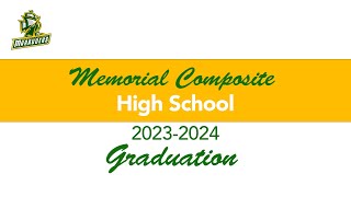 Memorial Composite High School Graduation 20232024 [upl. by Sualkin330]