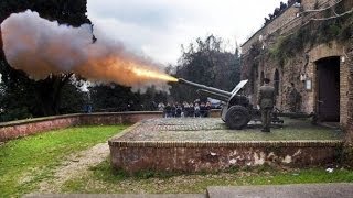 Gianicolo Mezzogiorno di fuoco al Roma [upl. by Llessur]