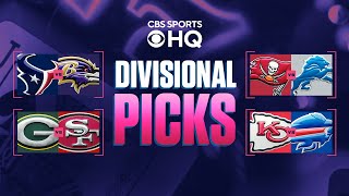 NFL DIVISIONAL ROUND PICKS For Every Game This Weekend I CBS Sports [upl. by Ahsien]