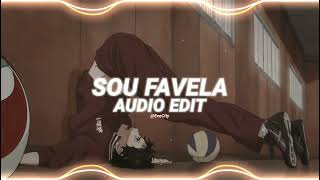 sou favela  mc bruninho vitinho ferrari edit audio [upl. by Kerred188]