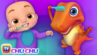 This Is The Way We Brush Our Teeth  ChuChu TV Funzone 3D Nursery Rhymes amp Kids Songs [upl. by Kutzer]