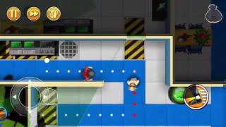 Robbery Bob Walkthrough  Chapter 3  Level 12  Plans Foiled [upl. by Cordle716]