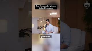 Best Exercises for Women During Menopause ytshorts podcast interview [upl. by Uyekawa]