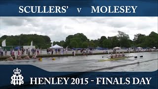 Scullers v Molesey  Finals Day Henley 2015  Wyfold [upl. by Adliwa]