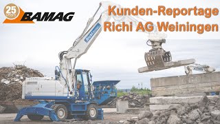 Hyundai HW210 Interview Richi AG amp BAMAG Maschinen AG [upl. by Nylassej]