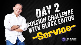 Day 2 Design Challenge with Block Editor WordPress [upl. by Halian]