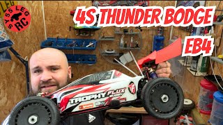 Thunder Tiger EB4 Brushless conversion fitting bearings [upl. by Oilut]