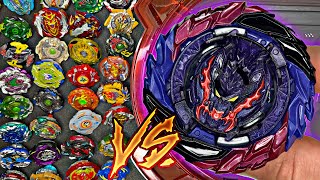 ROAR BALKESH VS TODOS OS BEYBLADES BURST TURBO SLINGSHOCK DA COLEÇÃO PETER PLAY [upl. by Seidnac]