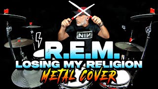 REM ⚡ Losing My Religion Drum Cover Millenium MPS850 EDrum Set 🚀 [upl. by Dayir24]