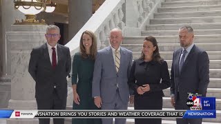 Gov Cox hosts the president of Hungary here in Utah [upl. by Hufnagel]