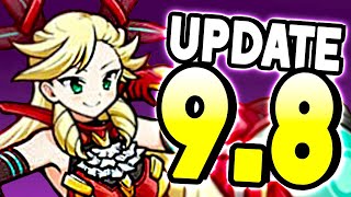 NEW UPDATE 98  Battle Cats TRUE FORM MYRCIA  MORE [upl. by Lamrouex]