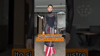 Nadine Lustre Ito Silence ang Peace shorts nadinelustre viralvideo [upl. by Bevus]