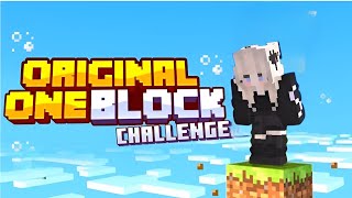 The original one block challenge in minecraft 1 [upl. by Oiramal]