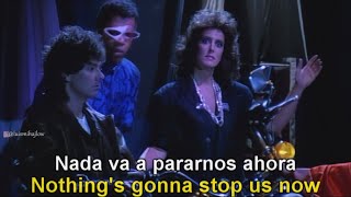 Starship  Nothings Gonna Stop Us Now  Sub Español  Lyrics [upl. by Elson479]