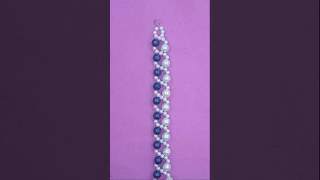 Diy pearl bracelet  pearlbeading pearl beads beadedbracelet [upl. by Meedan562]