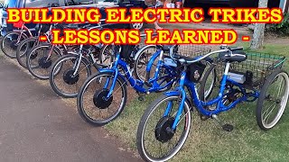 Building Schwinn Meridian ETrikes  Lessons Learned [upl. by Kirven]