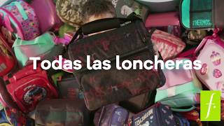 ¡DeVueltaAlCole con todas las loncheras [upl. by Ceil]