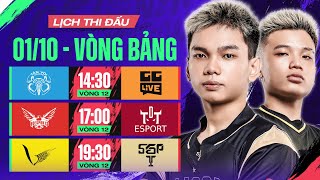 TV vs GGL  HQ vs TDT  VGM vs SGP  ĐTDV Mùa Đông 2023  Vòng Bảng  0110 [upl. by Vrablik]