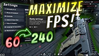 Best XDefiant Settings for MAX FPS [upl. by Avivah]