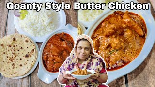 Goanty Style Butter Chicken Recipe  Silky And Smooth Gravy Butter Chicken  Afroz Kitchen [upl. by Hetty993]