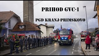 PRIHOD NOVEGA GVC1 V PGD KRANJPRIMSKOVO [upl. by Delsman]