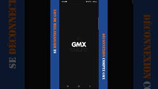 Comment se Déconnecter de lApplication GMX  Tuto simple et rapide [upl. by Enaht259]