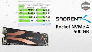 Sabrent SSD Rocket 500GB Nvme PCIe 4  SSD SABRENT Rocket500 2022 [upl. by Thomasin291]