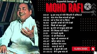 Mohammad Rafi  Collection of All Time Superhit Songs Of Mohammad Rafi Jukeboxlovesong bollywood [upl. by Henry]