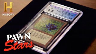 quotHOLY GRAILquot of Magic Cards ULTRA RARE Black Lotus  Pawn Stars Do America Season 1 [upl. by Iron]