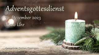 20231210  2 Advent  Programm 16Uhr [upl. by Ellered]