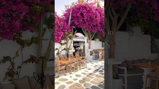 The prettiest cafes in Mykonos Town shortsvideo mykonos [upl. by Eryn]